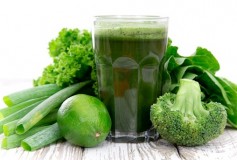 Green juice to cleanse the body