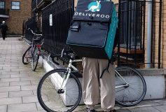 Deliveroo jackets become cult fashion items